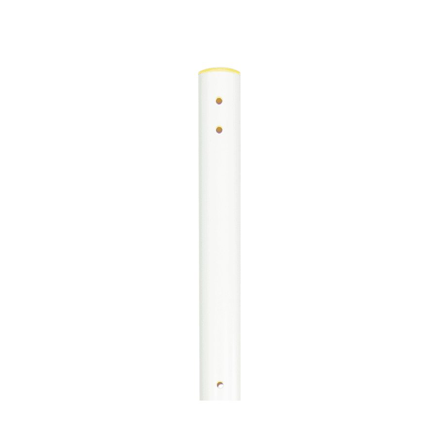 Round plastic sign post