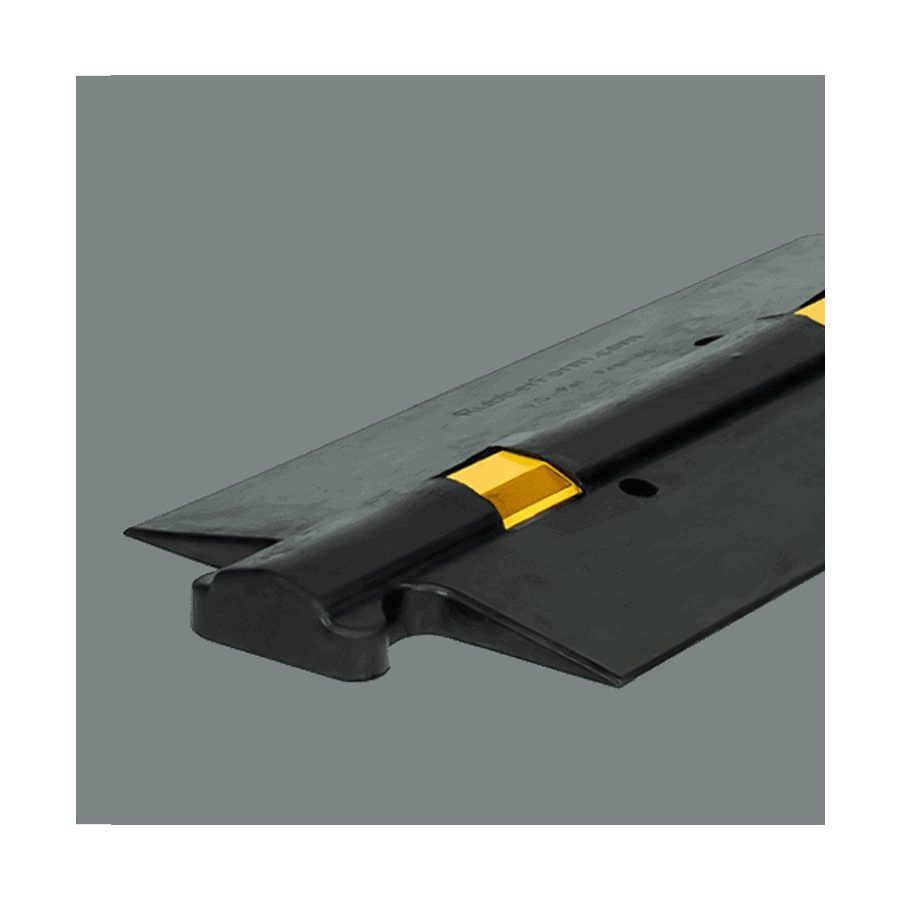 Rubber speed bumps
