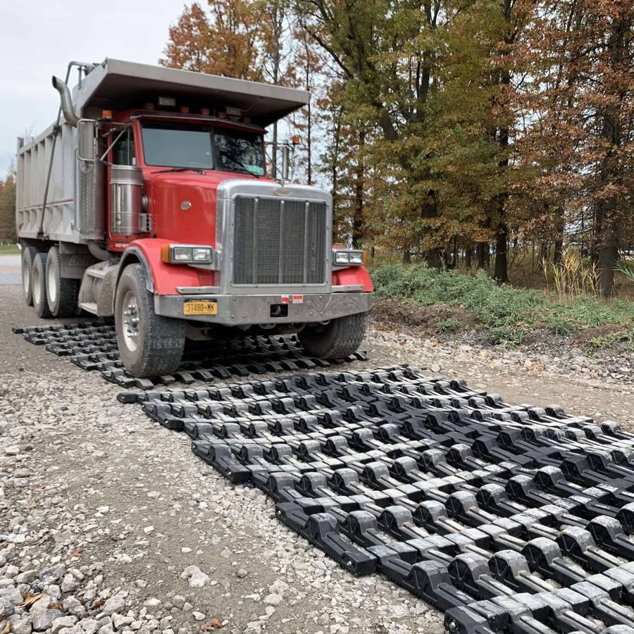 Trackout control mats